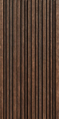 Wood Panel Wall Vertical Pattern Texture Dark Brown for Interior Design