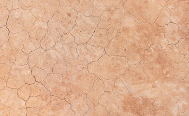 The ground has cracks in the top view for the background