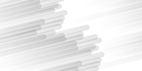 Abstract background with lines. White and gray paper triangle abstract background. White paper texture and futuristic technology background.	