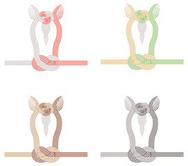 午年　馬をモチーフにした水引き