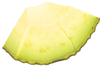 Avocado sliced seed pile fall drop slide scatter splash