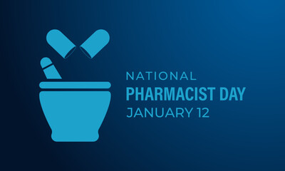 National Pharmacist Day celebrates the dedication of pharmacists who ensure safe medication, precise guidance, and trusted healthcare support for communities. Banner poster, flyer and background.