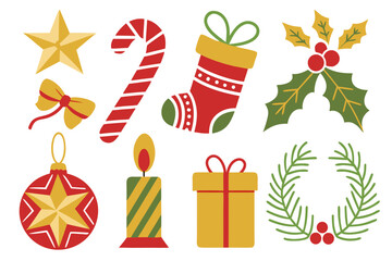 Christmas Season Clip Art – Decorations & Festive Elements