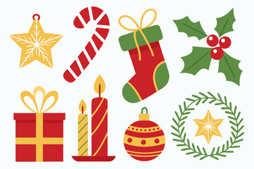 Christmas Season Clip Art – Decorations & Festive Elements