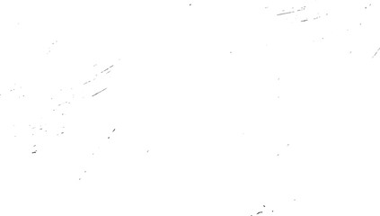 Black ink splatters and streaks on white background vector 1