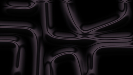 Dark abstract liquid flow pattern with subtle smooth gradients and organic wavy forms creating a mysterious, modern texture background, perfect for contemporary design, digital art projects, and sleek
