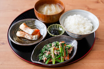 和朝食