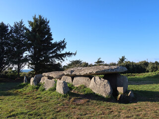 All&eacute;e couverte de l'&iuml;le-Grande - Pleumeur-Bodou