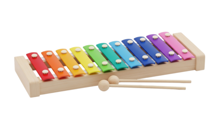 Rainbow Xylophone Bright Colors Musical Instrument Child s Toy Colorful Wooden Keys Percussion Music Education for Early