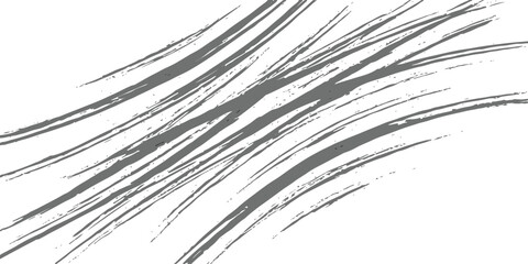 Dynamic textured grey brush strokes forming an abstract artistic pattern.