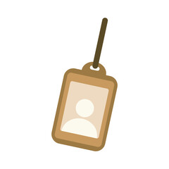 Name Tag Illustration