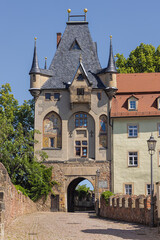 View of the Front Castle Gate, the entrance to the old quarter of the city
