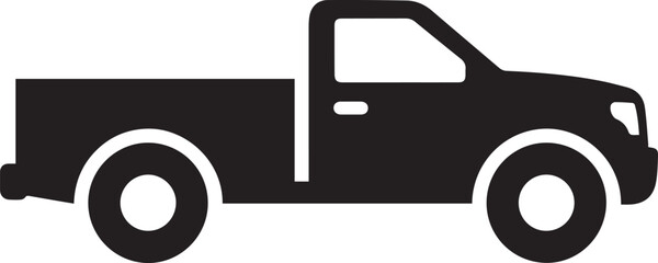 Pickup truck icon