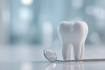 Dentistry Concept Tooth Model