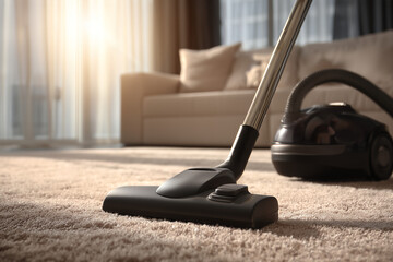 Vacuum Cleaning Carpet