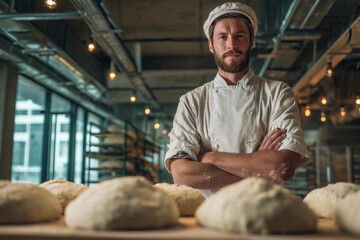 Confident Baker Portrait