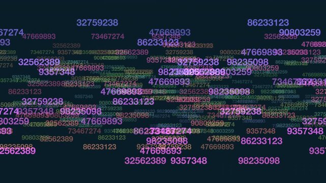 Digital composition displayed through green and black squares symbolizes binary code in computing. 1s and 0s are the foundation of this system, conveying data and commands in computer programming