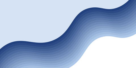 Blue ocean wave background wallpaper vector image. Illustration of graphic wave design for backdrop or presentation
