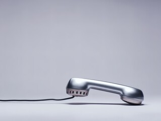 amplifier. Vintage brass megaphone with sound wave visualization, representing communication concept. product launch decks.