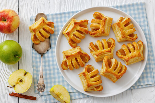 Puff Pastry Apple Pockets, Apple Hand Pies