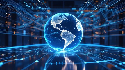 Digital Future Globe