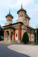 Obraz premium Sinaia Monastery cathedral in Sinaia, Romania