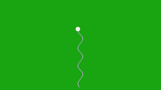 minimal line motion graphics,scribble zigzag line animation on a green background, line transition,Spiral Straw,Abstract  Wave  with Glowing Light Effect, zigzag line appearing and disappearing