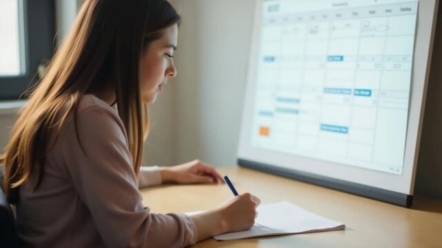 Video A close-up shot of a horse grazing in a lush green field