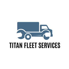 Titan Fleet Services Truck Repair Logo