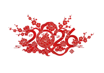 Celebrate a prosperous Chinese New Year with this elegant 2026 floral design, a modern twist on tradition that embodies luck, happiness, and new beginnings