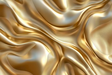 Gold background with wavy pattern abstract design for creative projects and presentations