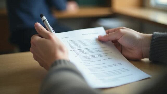 Video A person working remotely with a laptop and headphones, possibly a freelancer or student