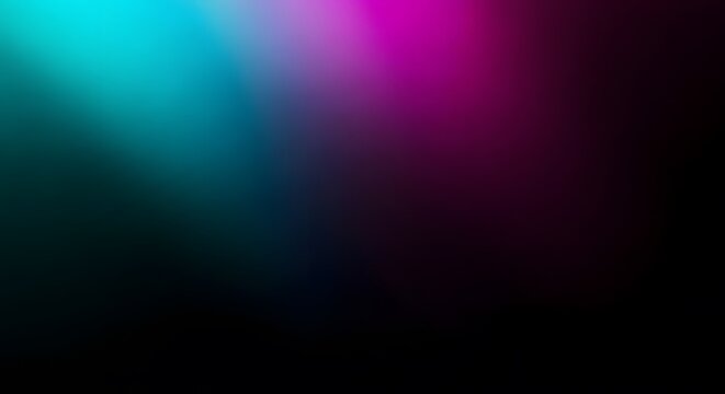 Abstract light beams in cyan and magenta colorful gradient background vibrant and modern design elem