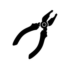 pliers icon vector with trendy design