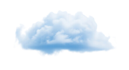 cloud formation against a in a serene atmosphere on transparent background