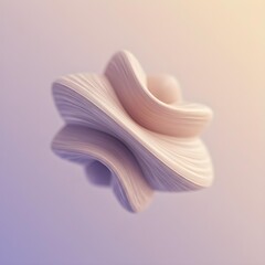 Experimenting with Jitterflow Macro: Subtle Abstract Interplay of Pastel Hues and Delicate Geometric Textures Evoking a Vision of Futurism and Elegance