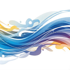 abstract wave background