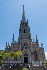 Obraz premium The Cathedral of Saint Peter of Alcântara in Petrópolis houses the mausoleum of the Brazilian Imperial Family, a symbol of the memory of the monarchy in Brazil.