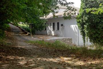 View of the mountains village (South Pelion, Prefecture of Magnesia, Greece)