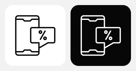 Obraz premium Sales Funnel Dual Monochrome Icon Set