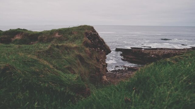 4k Shot in Ireland of Castle Classiebawn in Mullaghmore