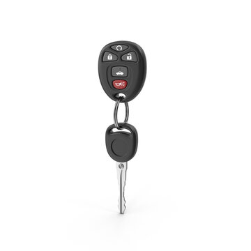 Car key with remote control