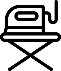 Iron and Board for Clothing