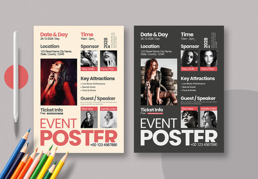 Minimal Creative Event Flyer