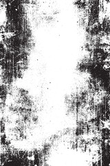 Rough Concrete Wall Textures Vector Illustration. The format has black backgrounds and isolated white color.