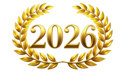Golden 2026 Laurel Wreath Emblem Isolated on Transparent Background

Keywords: