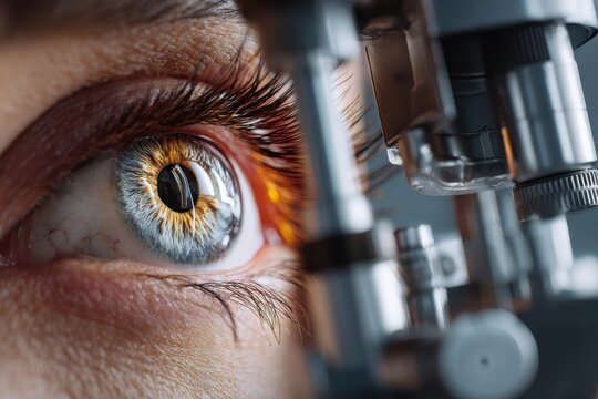 Eye Health Check Illustration for World Sight Day