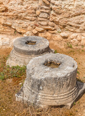 Naklejka premium Apollo Hylates Sanctuary Stone Ruins