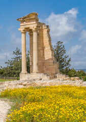 Apollo Hylates Sanctuary Monument in Summer