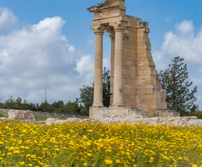 Apollo Hylates Sanctuary Monument in Summer